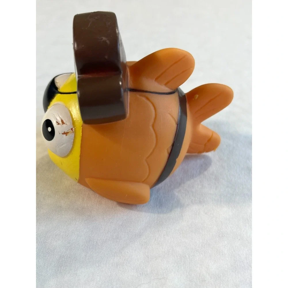 Goldfish Swim School Rubber Bath Pool Toys Lot of 3 Smile Makers‎ Bath Tub